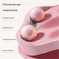 Pink Leg and Calf Stretching Board – Adjustable Yoga and Fitness Stretching Tool for Women thumbnail