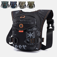 Camouflage Green Rugged Polyester Waist Pack - Stylish, Multi-Compartment Crossbody Bag for Outdoor Adventures thumbnail