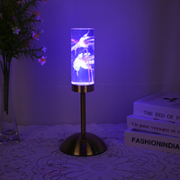 Daisy Eternal Flower Acrylic Table Lamp - Color-Changing LED, USB Rechargeable, Touch Control thumbnail