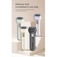 Light Green Electric Foot Grinder with USB Charging - Dual-Speed Callus Remover for Smooth, Exfoliated Feet thumbnail