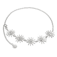 2 PCS (Style 2)Statement Body Chain Belt - Women's Sun Flower Waist Jewelry thumbnail