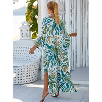 Style 10 Loose Fit Caftan Dress - Resort Style Beach Coverup for Women thumbnail