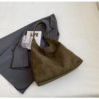 Green Women's Vintage Bucket Bag - Fashionable Shoulder Bag thumbnail