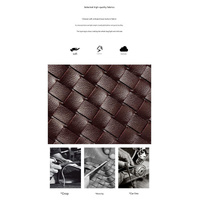 Light Green Woven Shoulder Bag - Stylish Dumpling Bag, Simple and Versatile Crossbody for Women thumbnail