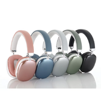 Beige Wireless Bluetooth Headphones - Over-Ear, Deep Bass, Foldable, Long Battery Life thumbnail