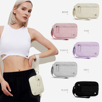 Rose Red Waterproof Wristlet Wallet - Nylon Pouch for Cards, Phone & Coins(Without Mobile Phone) thumbnail