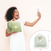 Beige Stylish Travel Makeup Organizer Bag with Hanging Hook - Waterproof & Spacious Design thumbnail