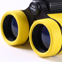 Yellow 2-Pack 4x30 Kids Binoculars Set - Lightweight & Durable for Young Explorers thumbnail