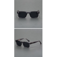 Dark Grey Trendy Oversized Lightweight Blue Light Blocking Sunglasses for Men - Anti-Fog, Photochromic, and UV Protection thumbnail