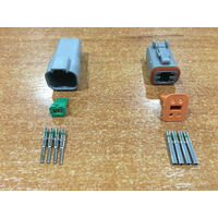 Deutsch DT 4-Way 4 Pin Electrical Connector Plug Kit #DT4 Trailer Waterproof AU thumbnail