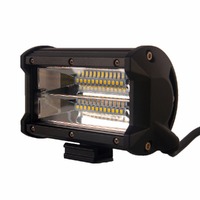 2x 5inch Flood LED Light Bar Offroad Boat Work Driving Fog Lamp Truck Scene 4x4 thumbnail