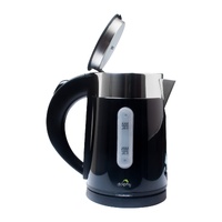 0.6L Stainless Steel Electric Kettle Black thumbnail