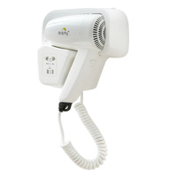 Wall Mount Hair Dryer 1200W - White thumbnail