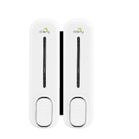 CLASSIC Dual Soap/Shampoo Dispenser 300ml -White thumbnail
