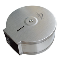 Stainless Steel Jumbo Toilet Paper Roll Dispenser thumbnail