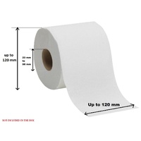 Stainless Steel Twin Toilet Roll Holder with Shelf thumbnail