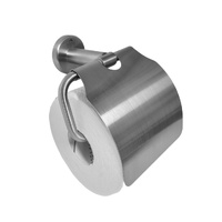 Stainless Steel  Toilet Roll Holder with Cover thumbnail
