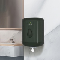 Center-Pull Paper Dispenser - Black thumbnail