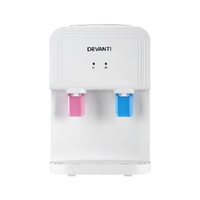 Devanti Water Cooler Dispenser Bench Top White thumbnail