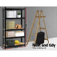 Giantz 1.8M Warehouse Racking Rack Shelving Garage Storage Steel Metal Shelves thumbnail