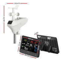Devanti Wireless WiFi Professional Weather Station Solar Sensor LCD UV Light thumbnail