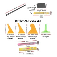 Giantz Window Tint Film Black Roll 5% VLT Home 76cm X 7m Tinting Tools Kit thumbnail