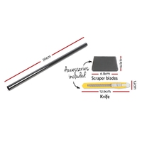 Giantz Window Tint Film Black Roll 5% VLT Home House 76cm X 7m Tinting Tools thumbnail