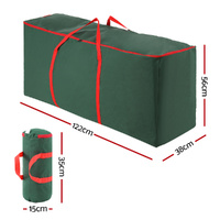 Jingle Jollys Christmas Tree Baubles Storage Bag Set Ornaments Container Box thumbnail
