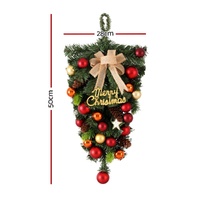 Jingle Jollys Hanging Christmas Garland 50CM Ornaments Party Decorations thumbnail