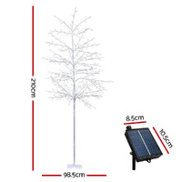 2.1M Christmas Tree 480 LED Solar Jingle Jollys thumbnail