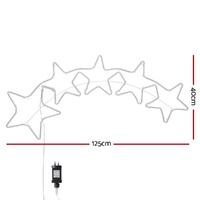 1.25M Christmas Lights Motif 560 LED Rope Light Outdoor Decoration Jingle Jollys thumbnail
