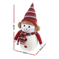 Jingle Jollys Christmas Snowman Handicraft Ornaments Party Decorations 45cm thumbnail