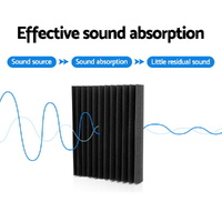 Alpha Acoustic Foam 60pcs 30x30x5cm Sound Absorption Proofing Panel Studio Wedge thumbnail