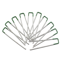 Prime Turf Artificial Grass 100pcs Synthetic Pins Fake Lawn Turf Weed Mat Pegs Joining Tape thumbnail