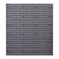 Giantz 48 Storage Bin Rack Wall Mounted Steel Board thumbnail