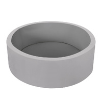 Keezi Kids Ball Pit 90x30cm Ocean Foam Play Pool Barrier Toys Children Grey thumbnail