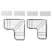 Cefito 2 Packs Bathroom Shelf Corner Storage Rack thumbnail