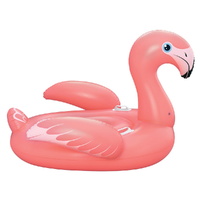 Bestway Flamingo Float Rider Inflatable Ride On Floating Pool Lounger 148x127CM thumbnail