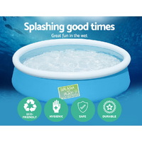 Bestway Kids Pool 152x38cm Round Inflatable Above Ground Swimming Pools 477L thumbnail