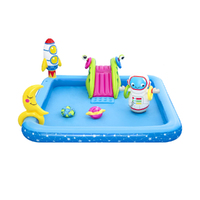 Bestway Kids Pool 228x206x84cm Inflatable Above Ground Swimming Play Pools 308L thumbnail
