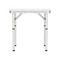 Weisshorn Folding Camping Table 60CM Adjustable Portable Outdoor Picnic Desk thumbnail