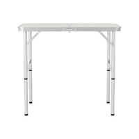 Weisshorn Folding Camping Table 90CM Adjustable Portable Outdoor Picnic Desk thumbnail