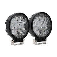 Giantz Pair LED Driving Lights 4.5 Inch Flood Spot Lights Car Truck SUV 12V 24V thumbnail