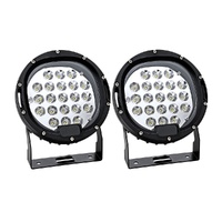 Giantz Pair LED Driving Lights 7 Inch Flood Spot Lights Car Truck SUV 12V 24V thumbnail