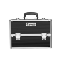 Embellir Portable Cosmetic Beauty Makeup Case- Black thumbnail