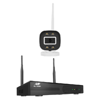 UL-tech Wireless CCTV Security System 8CH NVR 3MP 4 Square Cameras 2TB thumbnail