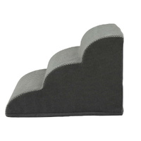 i.Pet Dog Ramp Steps Foam 3 Tier Pet Stairs For Bed Sofa Car Portable Indoor thumbnail