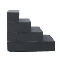 i.Pet Dog Ramp Foam Dog Cover Stairs Portable Cat Ladder For Sofa Bed 4 Steps thumbnail