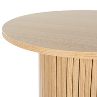 Artiss Coffee Table Round Fluted Base PIIA thumbnail