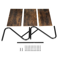 Artiss Shoe Rack Cabinet Shoe Storage Stand 3 Tiers Black thumbnail